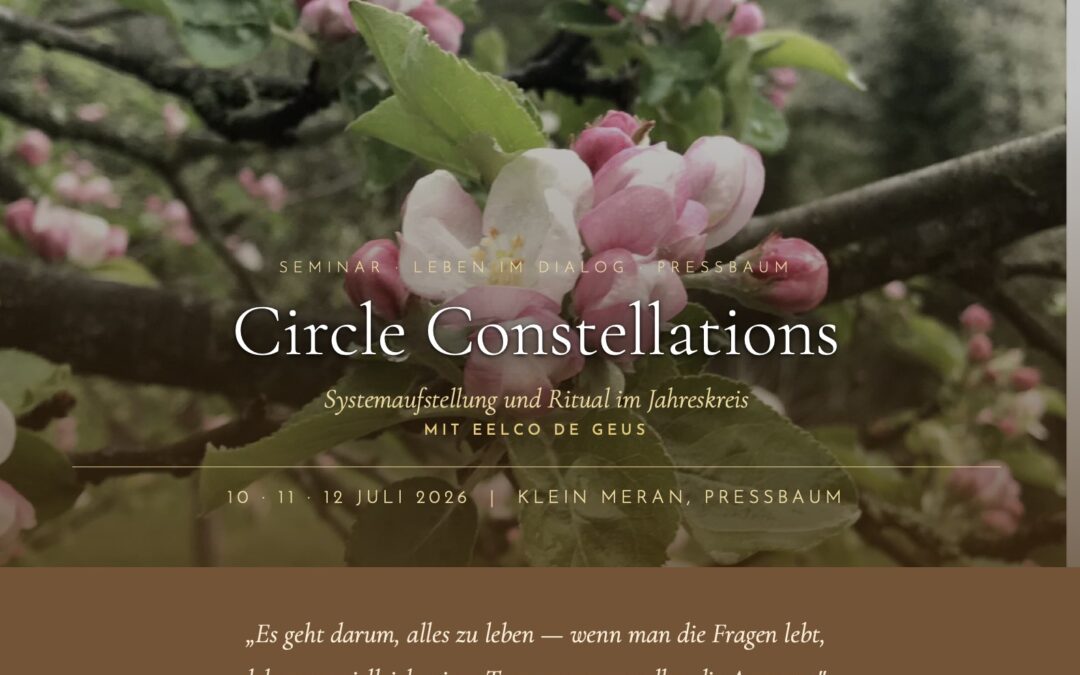 Circle Constellations; Aufstellungen & Ritual im Jahreskreis